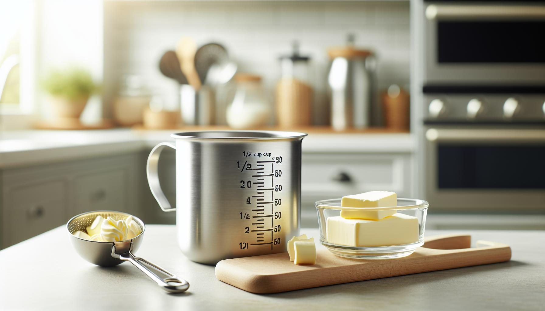 How Much Is 1/2 Cup of Butter? Quick Conversion Tips 1 Understanding the Basics: What Is a 1/2 Cup of Butter?