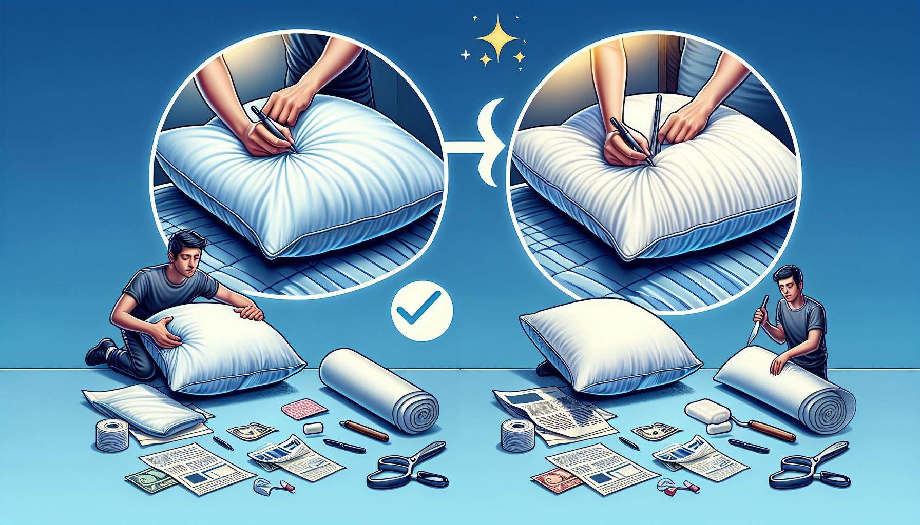 How to Fix a Lumpy Pillow for better Sleep Comfort